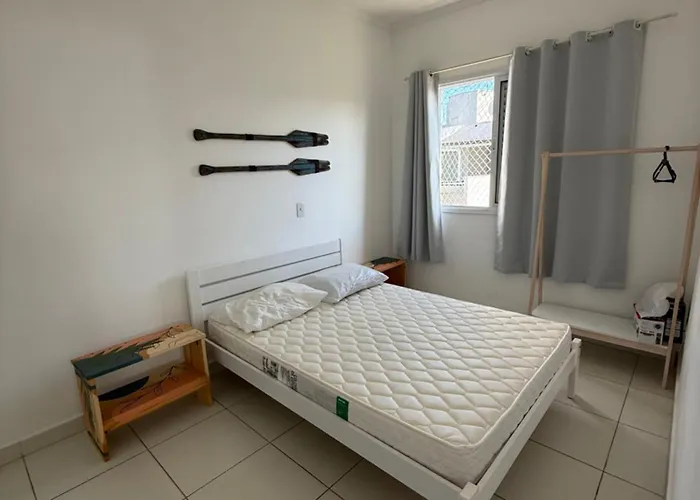 Itaguá - 1 quadra da praia, 2 quartos, 2 banheiros, acomoda 5 pessoas Ubatuba